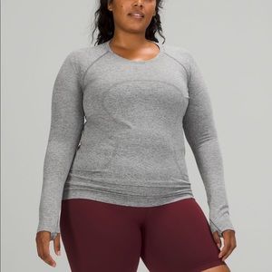 Lululemon swiftly tech long sleeve shirt size 6